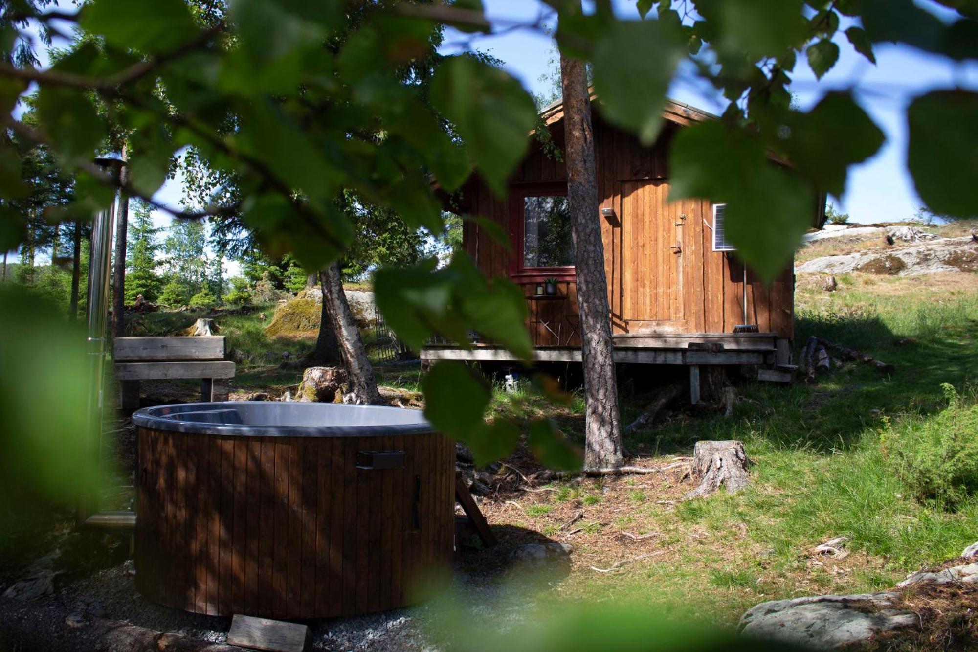 Hotel Cosy Cabin Without Running Water And Electricity Levanger Exterior foto