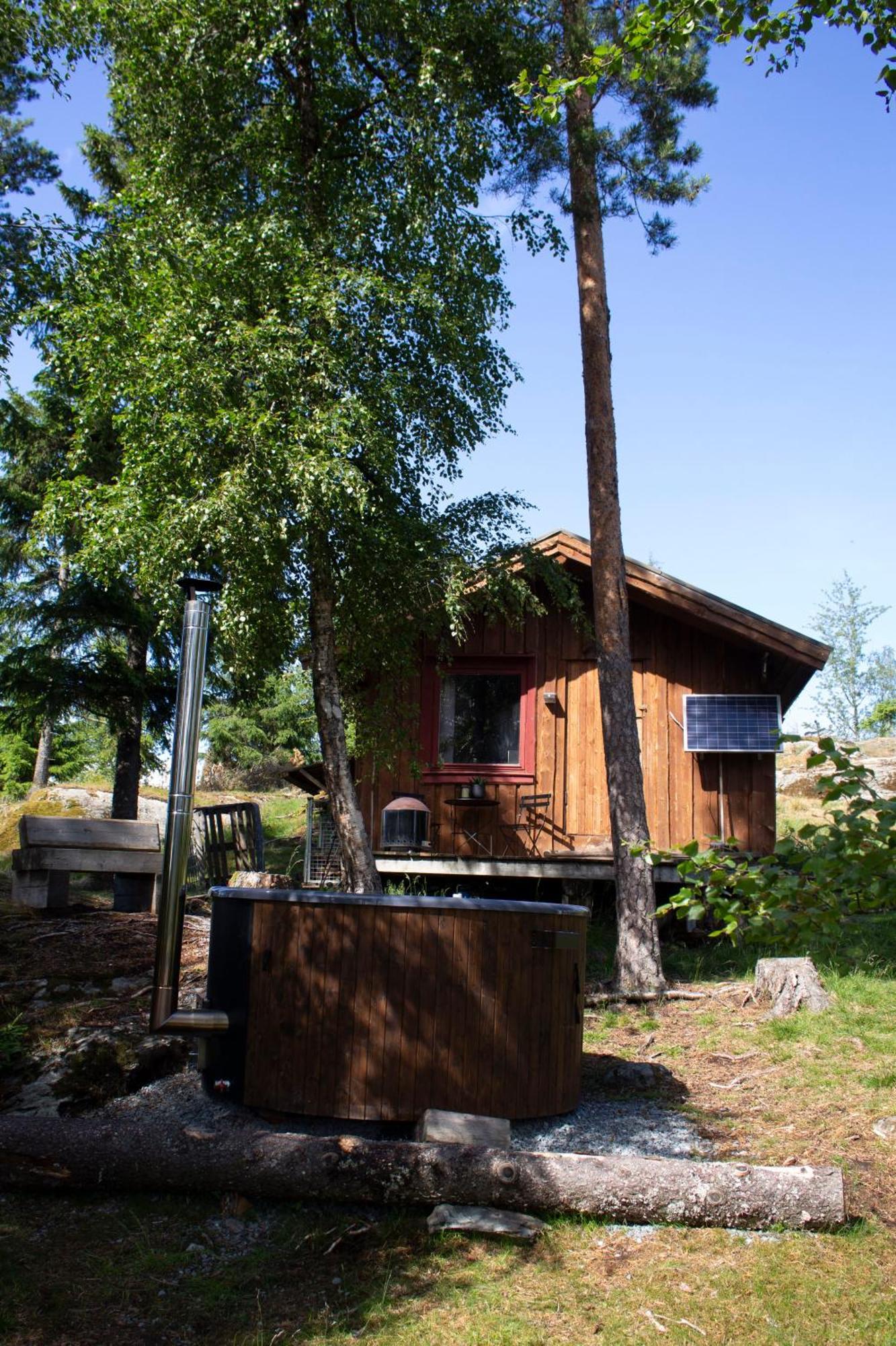 Hotel Cosy Cabin Without Running Water And Electricity Levanger Exterior foto